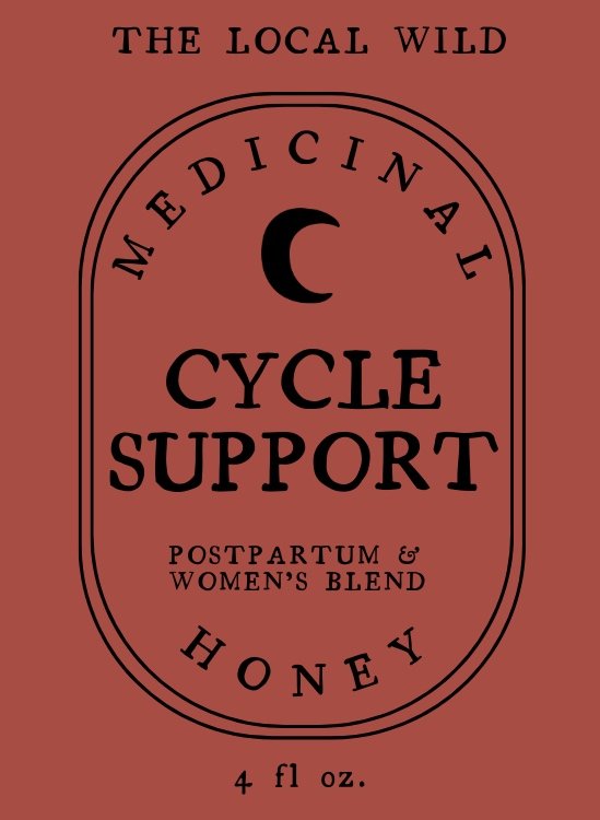 Cycle Support - Women’s Wellness & Balance Herbal Honey Blend