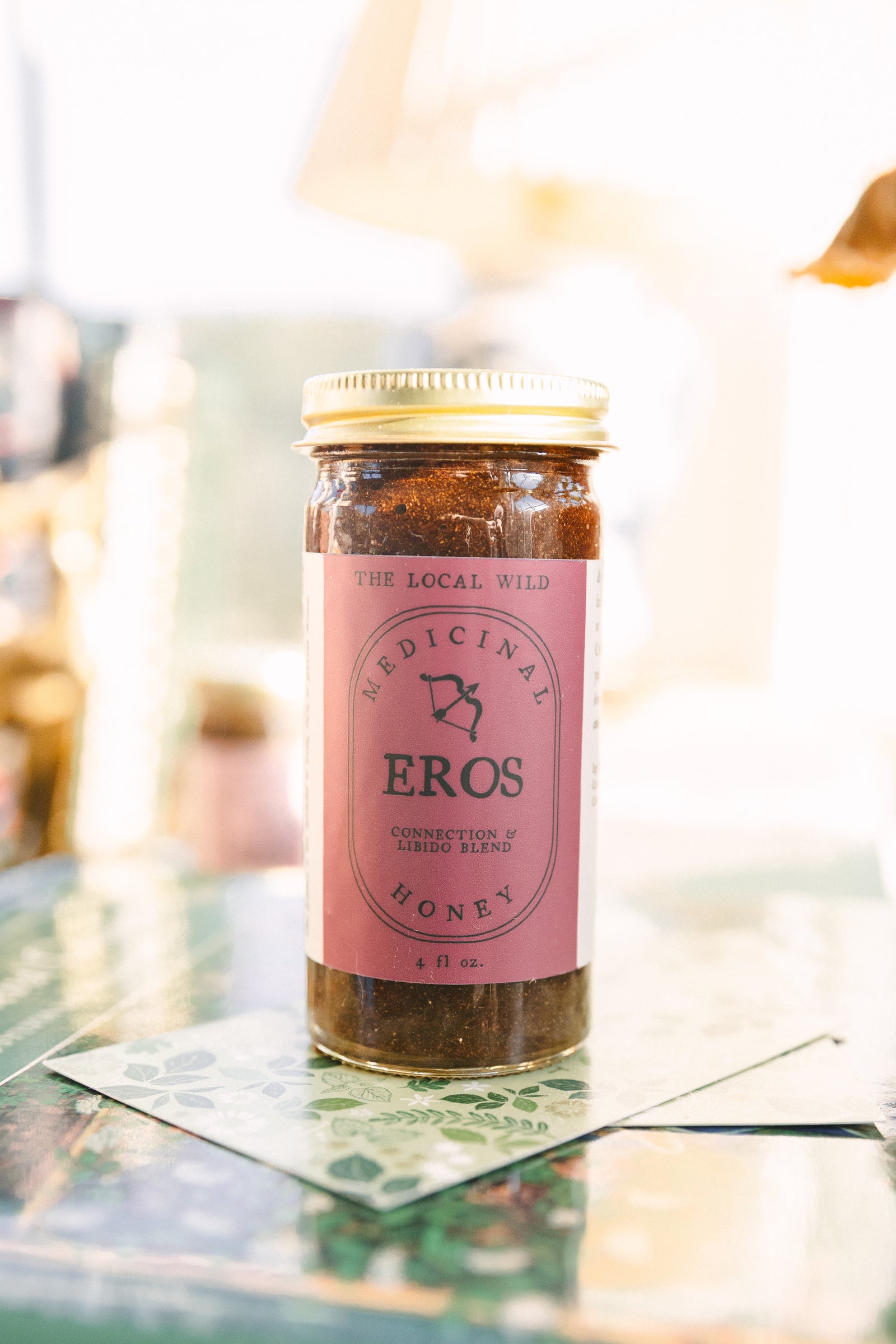 Eros - Connection and Intimacy Support Herbal Honey Blend