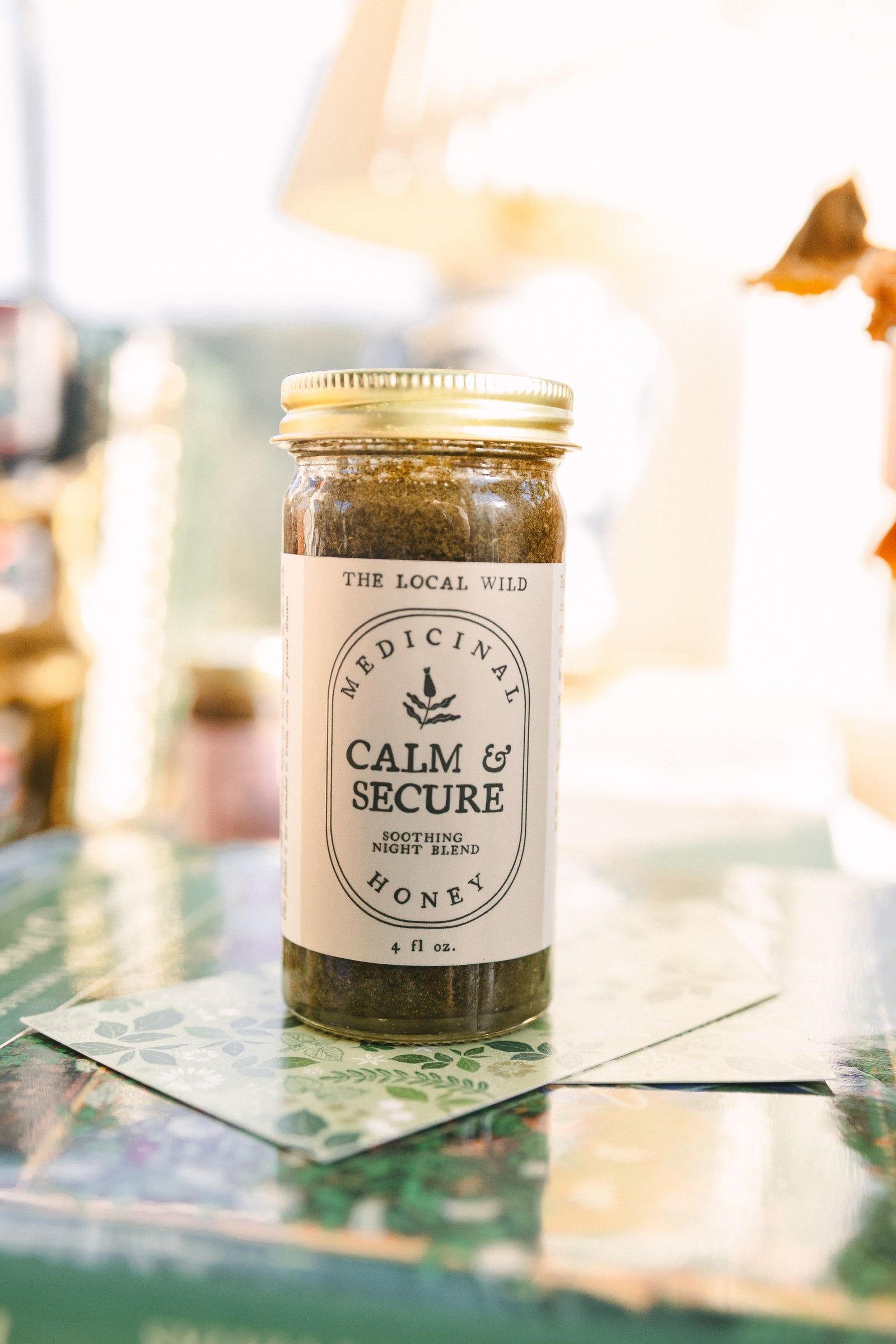 Calm & Secure – Relaxation & Emotional Balance Herbal Honey