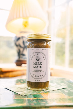 Milk Maid – Nourishing Lacation Herbal Honey Blend