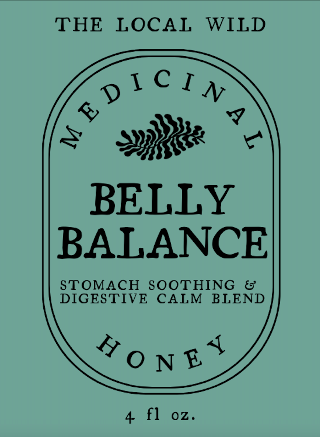 Belly Balance -  Digestive Calm & Comfort Herbal Honey Blend