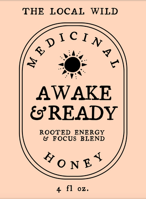 Awake & Ready - Energy & Focus Herbal Honey Blend