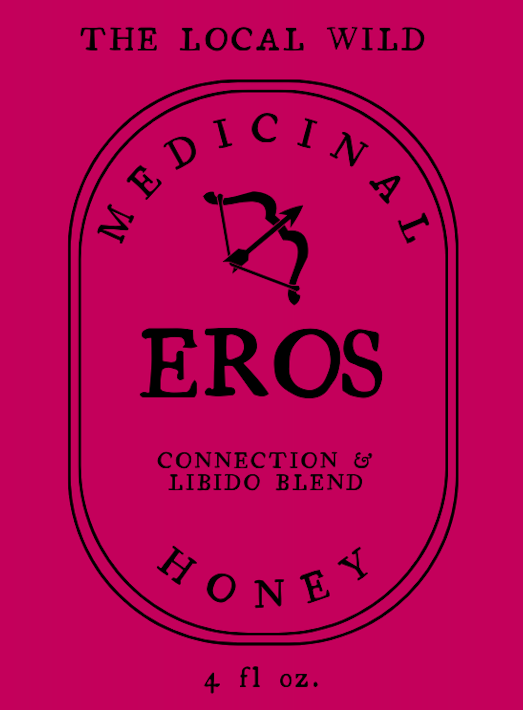 Eros - Connection and Intimacy Support Herbal Honey Blend