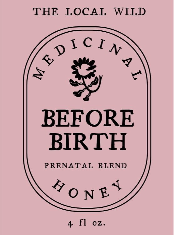 Before Birth – Calm & Balanced Support Herbal Honey Blend